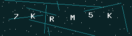 Scrambled security code